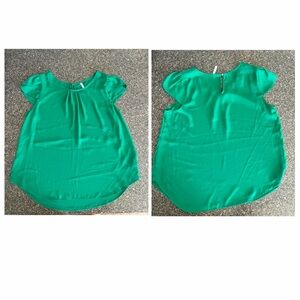 Elegant Green Women's Top